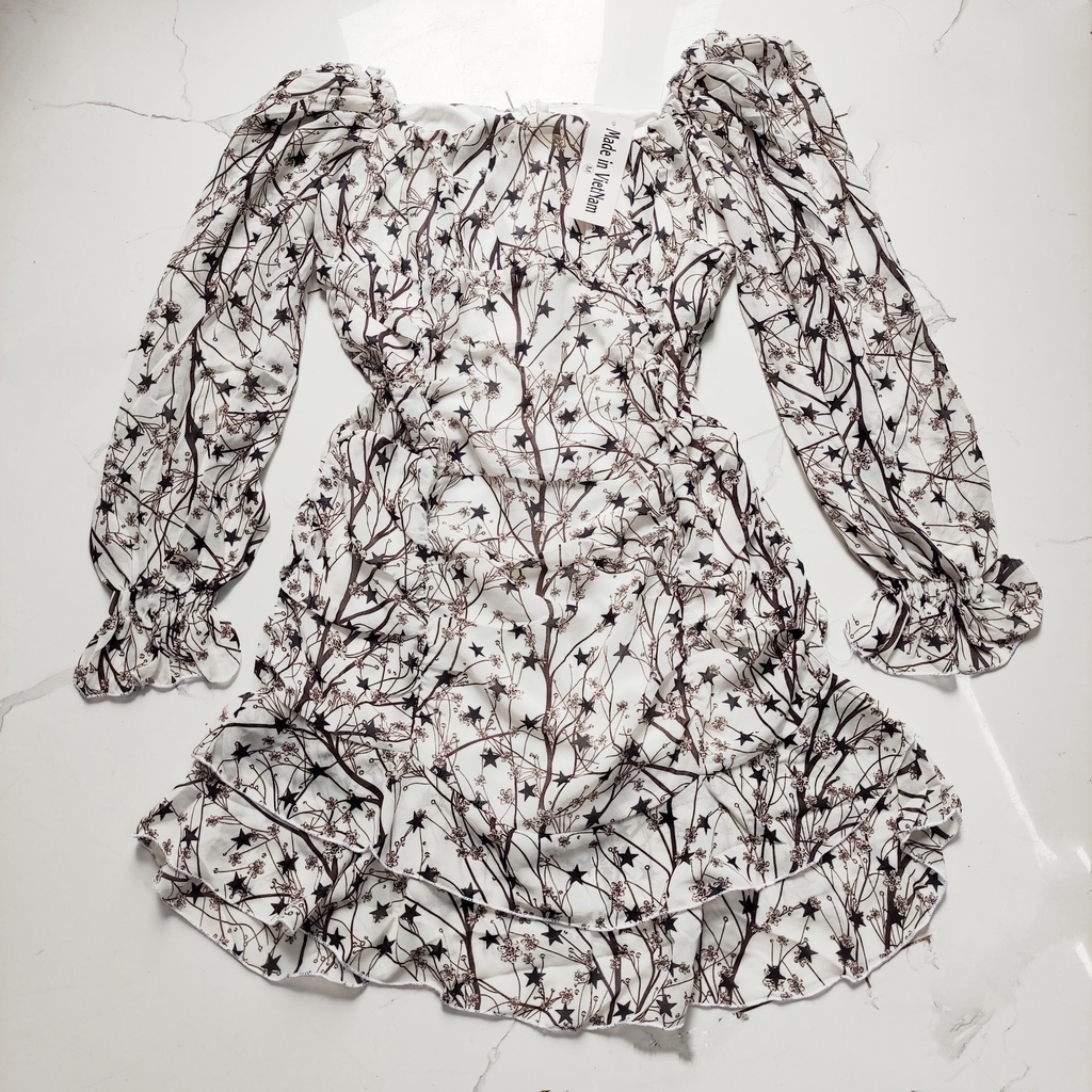 [TANA'S] Đầm hoa body họa tiết nhún ngực siêu xinh | BigBuy360 - bigbuy360.vn