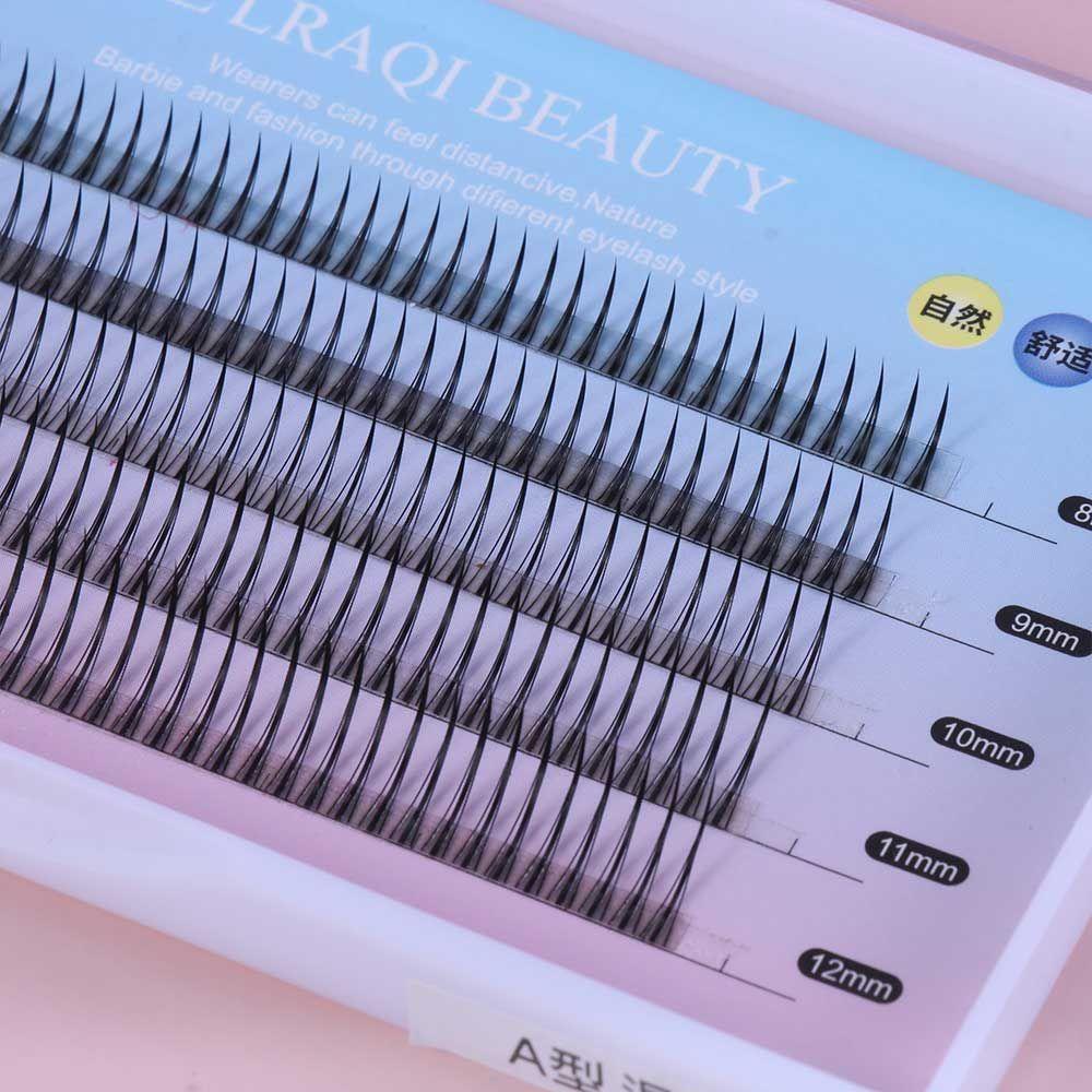 OCEANMAP Lông Mi Giả 5 Đường Nối Dài Hình Quạt Hỗn Hợp