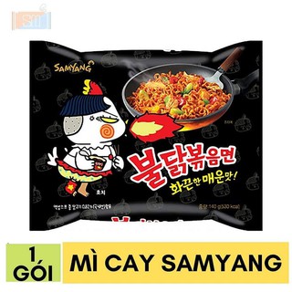 Mì gà cay Hàn quốc 1 gói 140g. Date đến 31/12/2021.