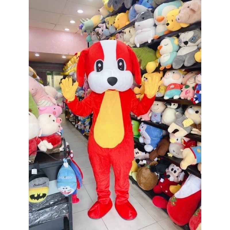 MASCOT CHÓ ĐỎ