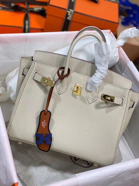 Túi Hm birkin siêu cấp trắng