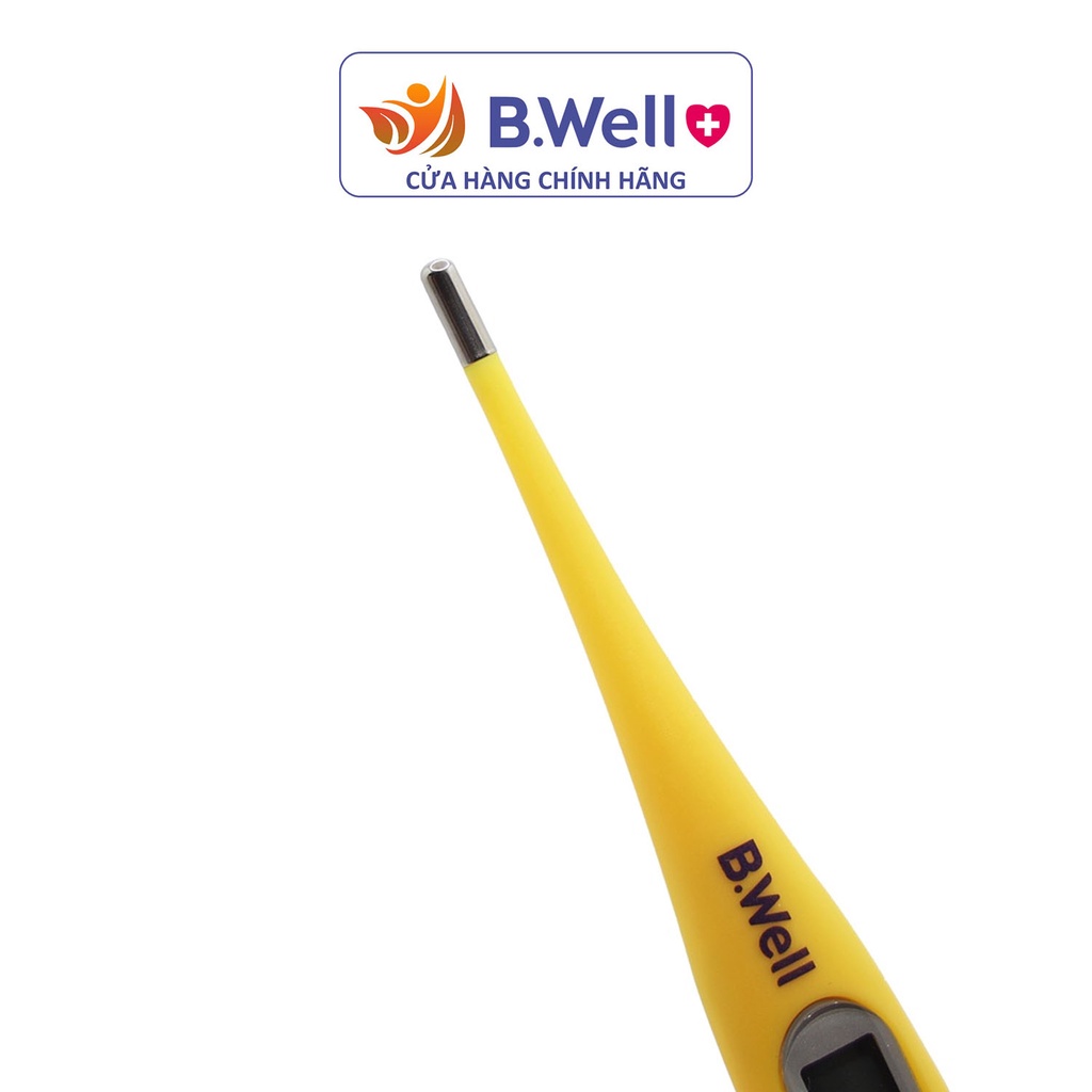 Nhiệt kế điện tử đo độ ngậm miệng kẹp nách hậu môn cho bé b.well wt 06 - bwell y tế 360