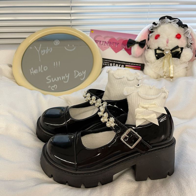 ~ GIÀY BABYDOLL ~🐥 GIÀY ĐẾ CAO HACK DÁNG KHI PHỐI VỚI VÁY CUTE 🙆‍♀️
