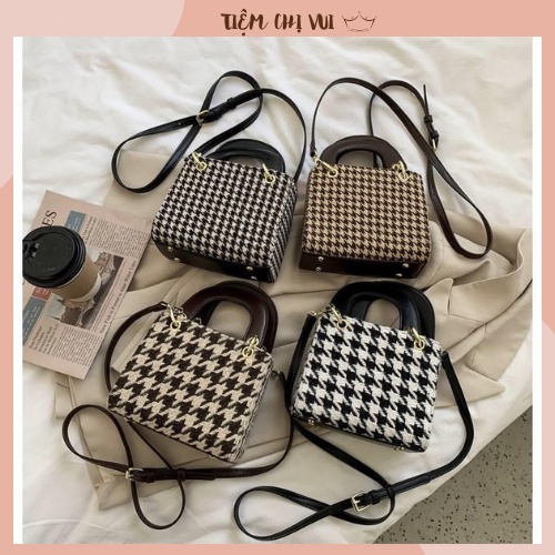 Túi xách nữ ulzzang đeo chéo sành điệu cá tính, Túi cầm tay thời trang đeo vai đi chơi đi làm cao cấp sang TD25