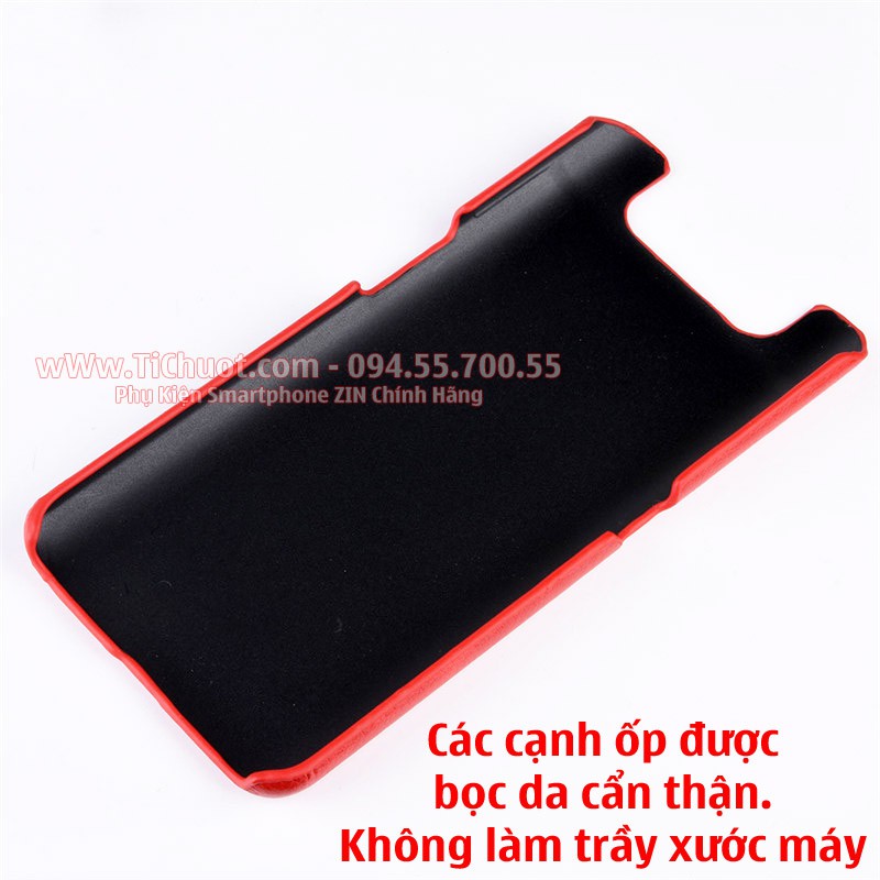 [Cao Cấp] Ốp Lưng Samsung A80 / A90 4G Da PU