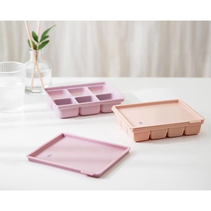 Khay trữ đông ăn dặm silicon tgm cho bé, Suzy baby