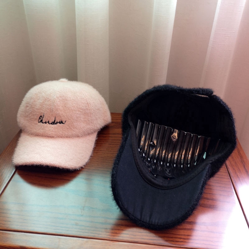 Lovely Korean style embroidered cap for women