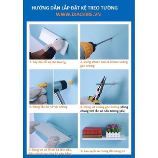 combo 100 vít và tắc kê lắp đặt kệ gỗ