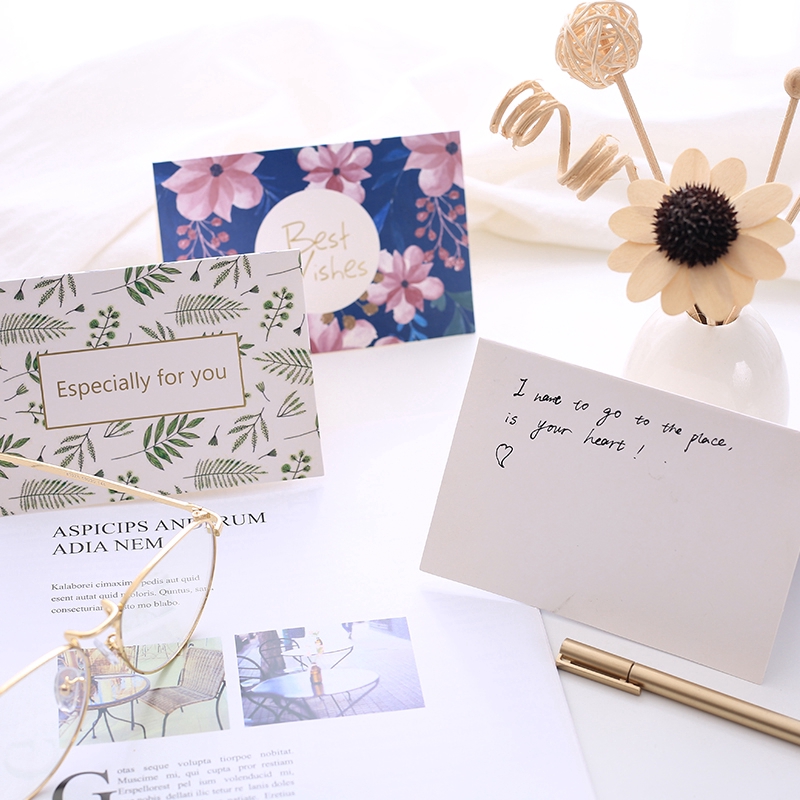 Set 6 Thiệp Mời Sinh Nhật Màu Đồng