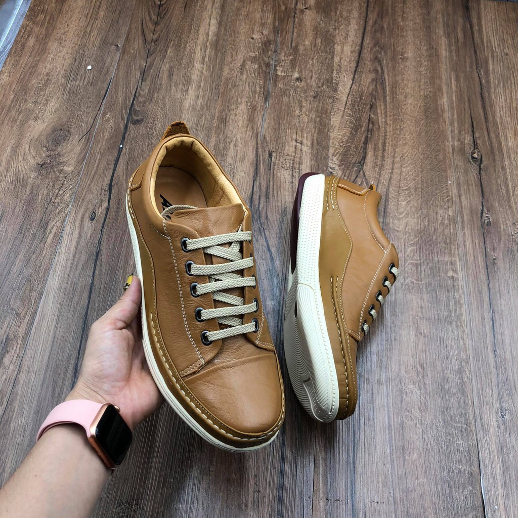 Giầy thể thao nam da thật asia kiểu dáng 2020