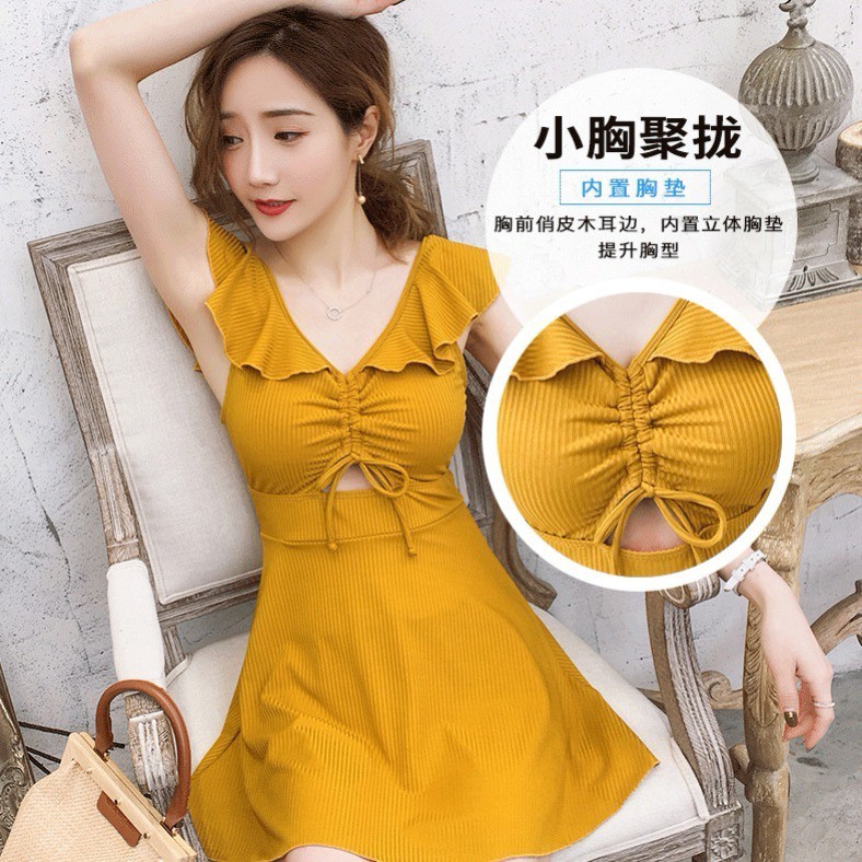 Đồ Bơi Liền Thân Cổ Yếm Quyến Rũ Cho Nữ | BigBuy360 - bigbuy360.vn