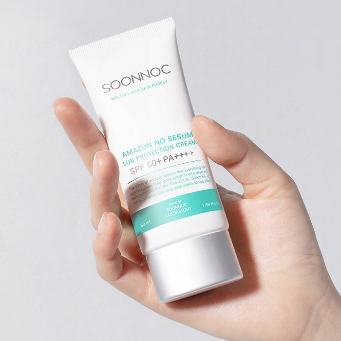 Kem Chống Nắng Không Gây Kích Ứng Soonnoc Amazon No Sebum Sun Protection Cream GomiMall | BigBuy360 - bigbuy360.vn