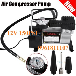 Combo máy bơm lốp ô tô 220V