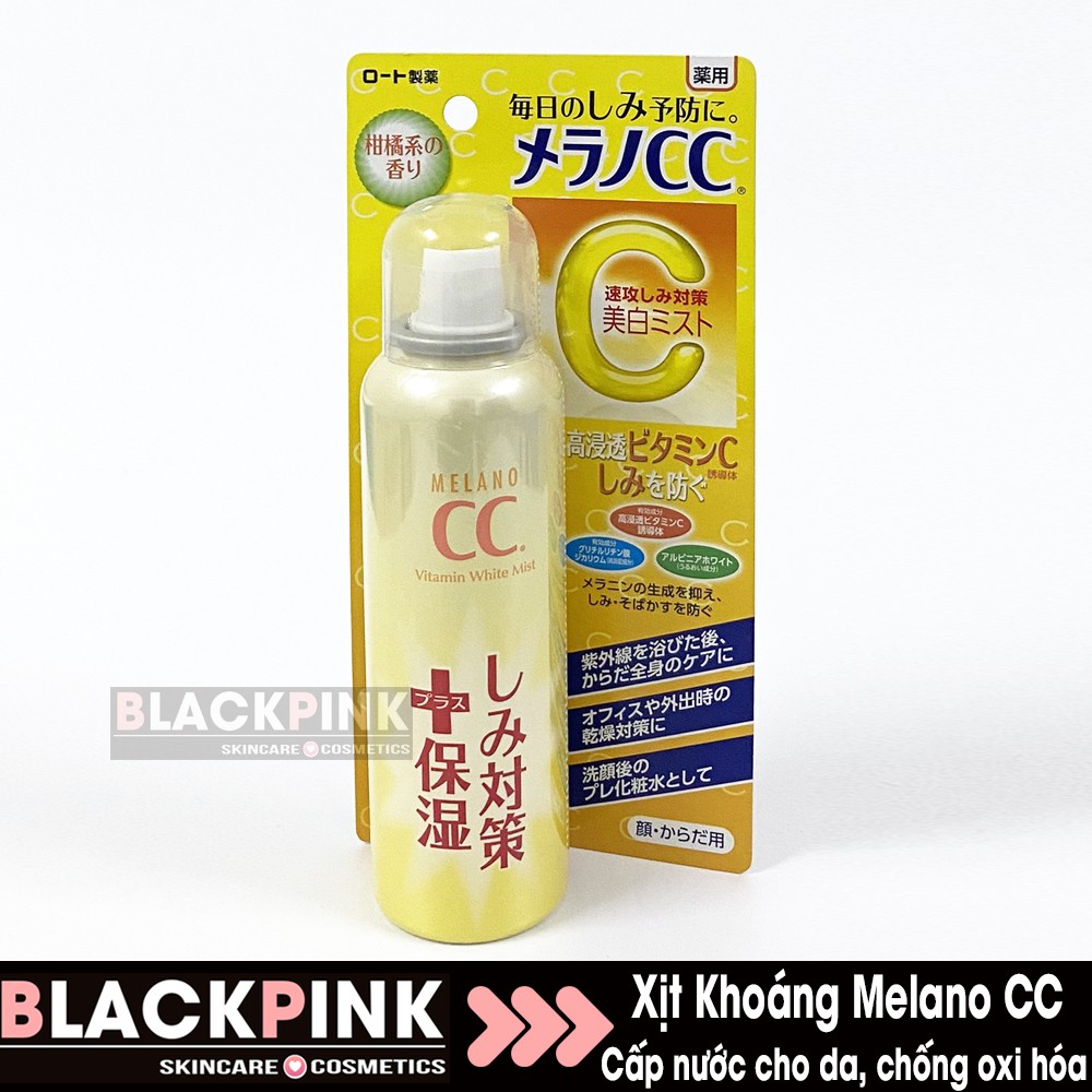 Xịt khoáng CC Melano 100ml Nhật Bản