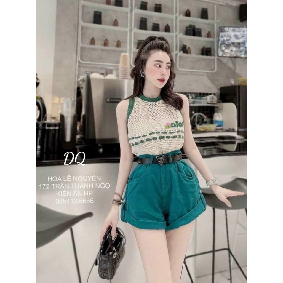 Áo len viền chữ Di or siêu hot