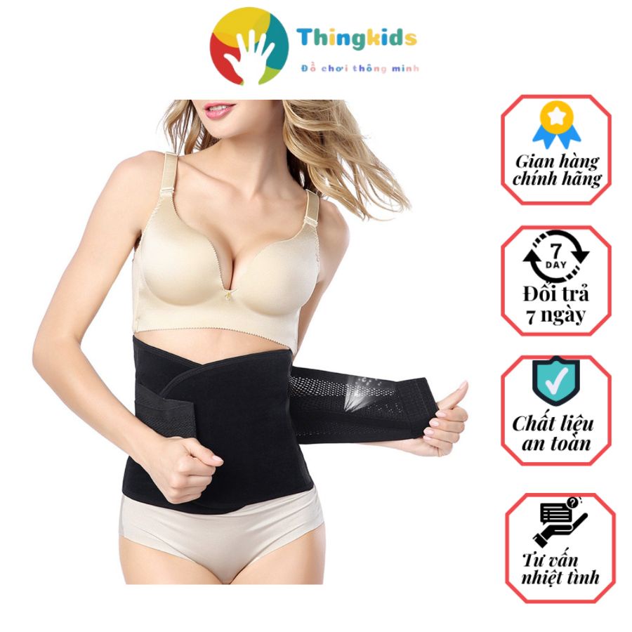 Đai Gen Nịt Bụng định hinh giảm mỡ sau sinh - Thingkids