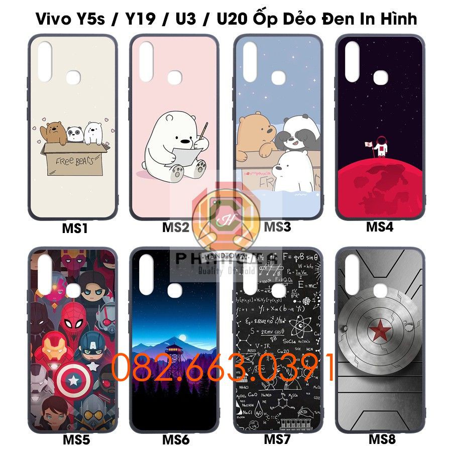 Ốp Lưng Vivo Y5s / Y19 / U3 / U20 in hình siêu đẹp sắc nét