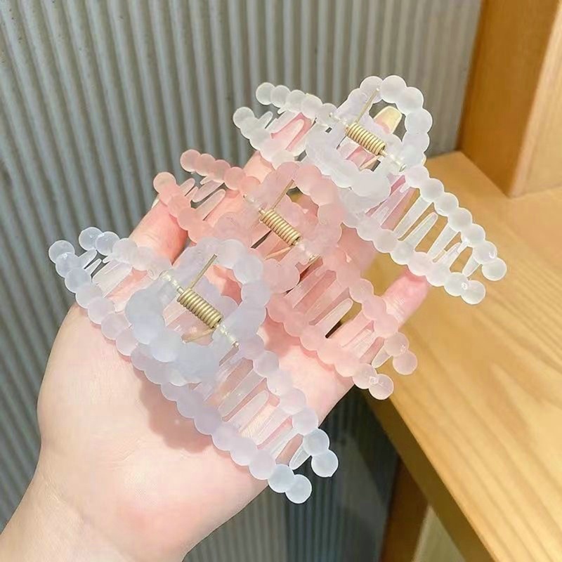 Kẹp Tóc Càng Cua Lớn Trong Suốt Thời Trang Hàn Quốc Cho Nữ dreamdiary