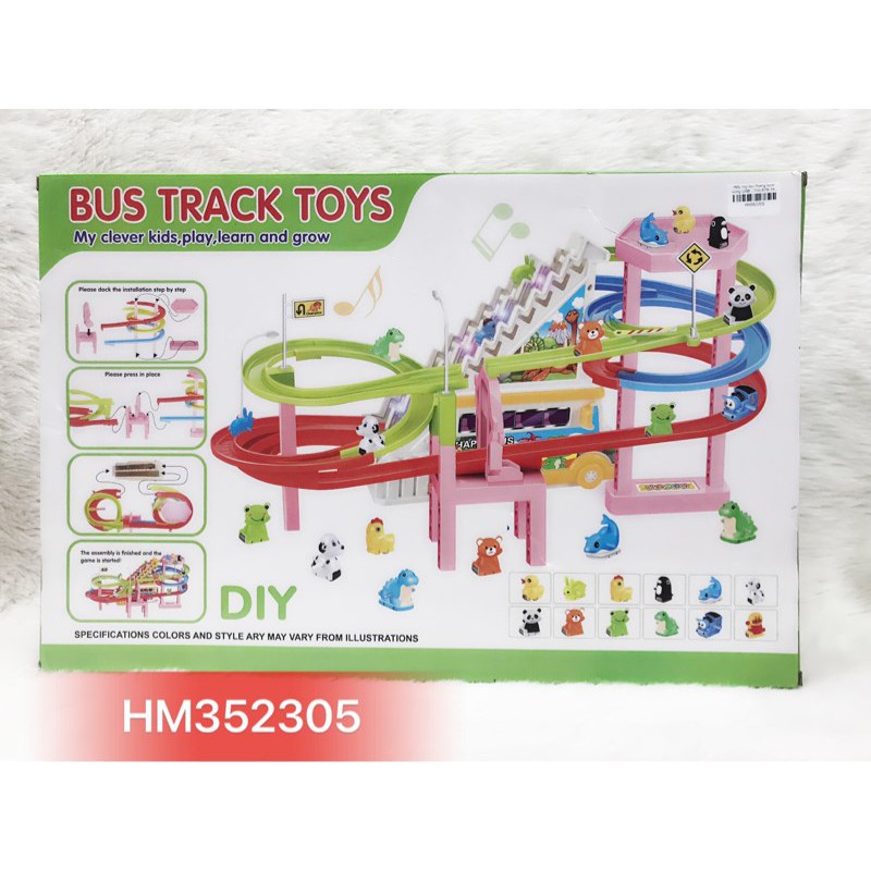 Đồ chơi ray leo thang lượn vòng USB , Thỏ 678-15 , Thomas 678-24