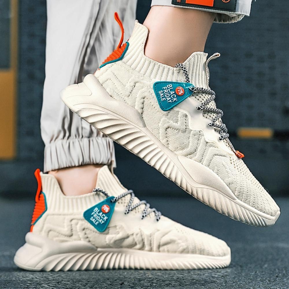 Giày sneaker nam BlackFriday vải thoáng khí khử mùi hàng mới về
