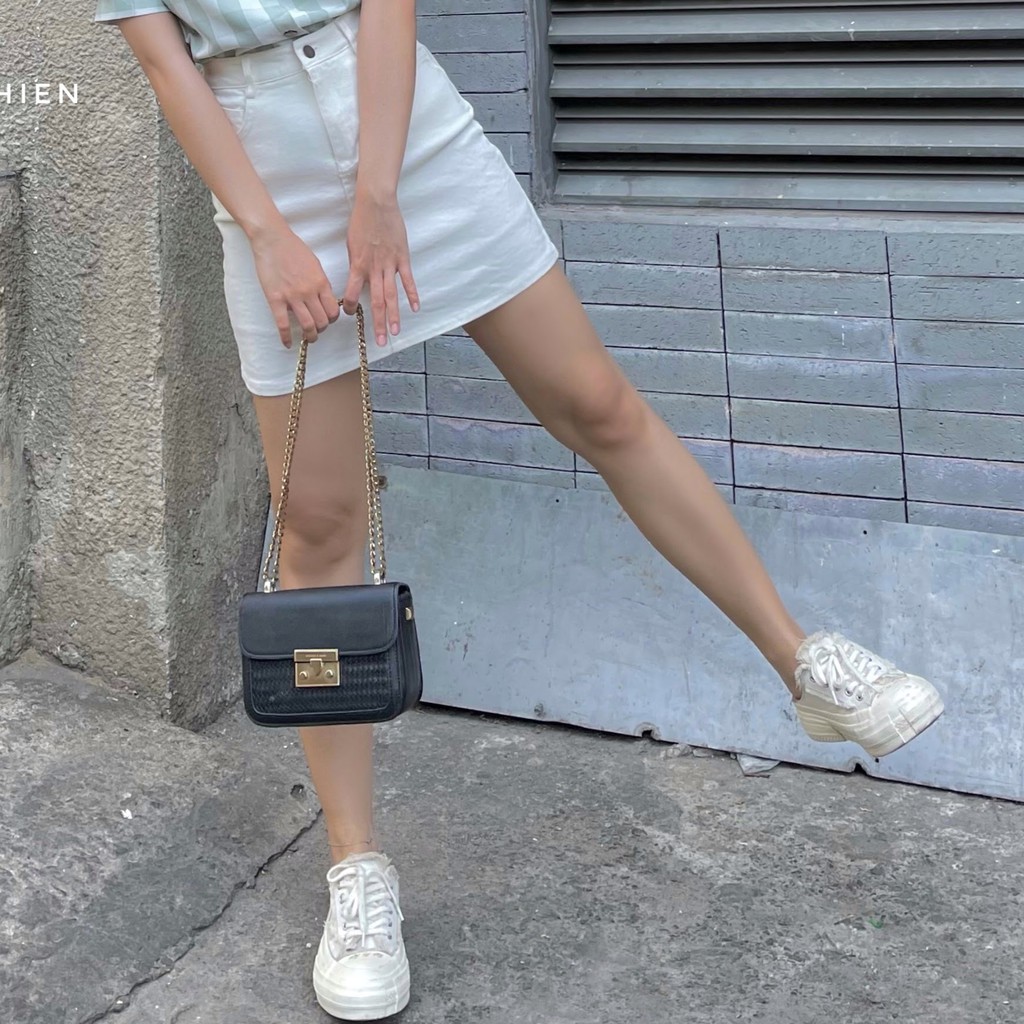 [Mã FADIRECT20 giảm 20K đơn 150K] Chân Váy Kaki_Nhienvintage AV78 | BigBuy360 - bigbuy360.vn