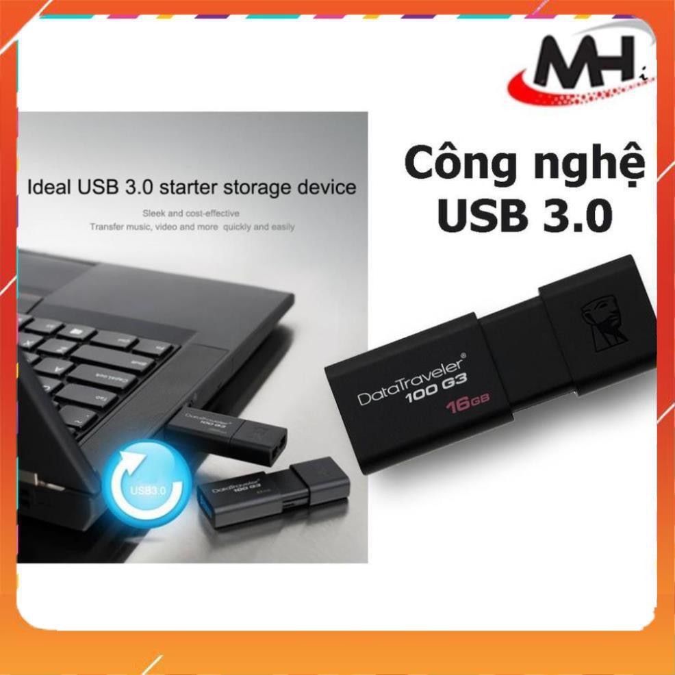 SALE 20% USB Kingston DT100G3 USB 3.0 16GB(chính hãng) NEW 2019