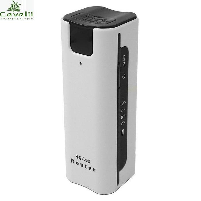 Bộ phát wifi có pin dự phòng 2.200mah, bộ phát wifi 3G/4G di động kiêm pin sạc dự phòng, thiết bị phát wifi từ sim