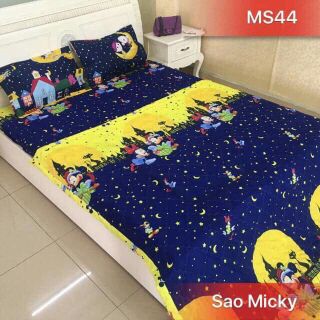 Bộ chăn ga gối hè 5 món combo 2 bộ