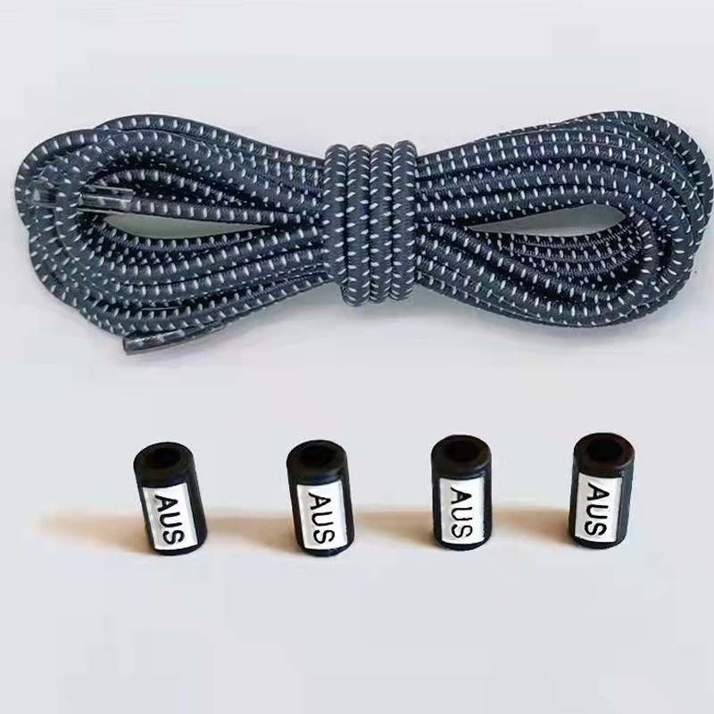 Dây buộc giày co giãn không cần buộc tiện lợi 100cm tùy chọn màu sắc