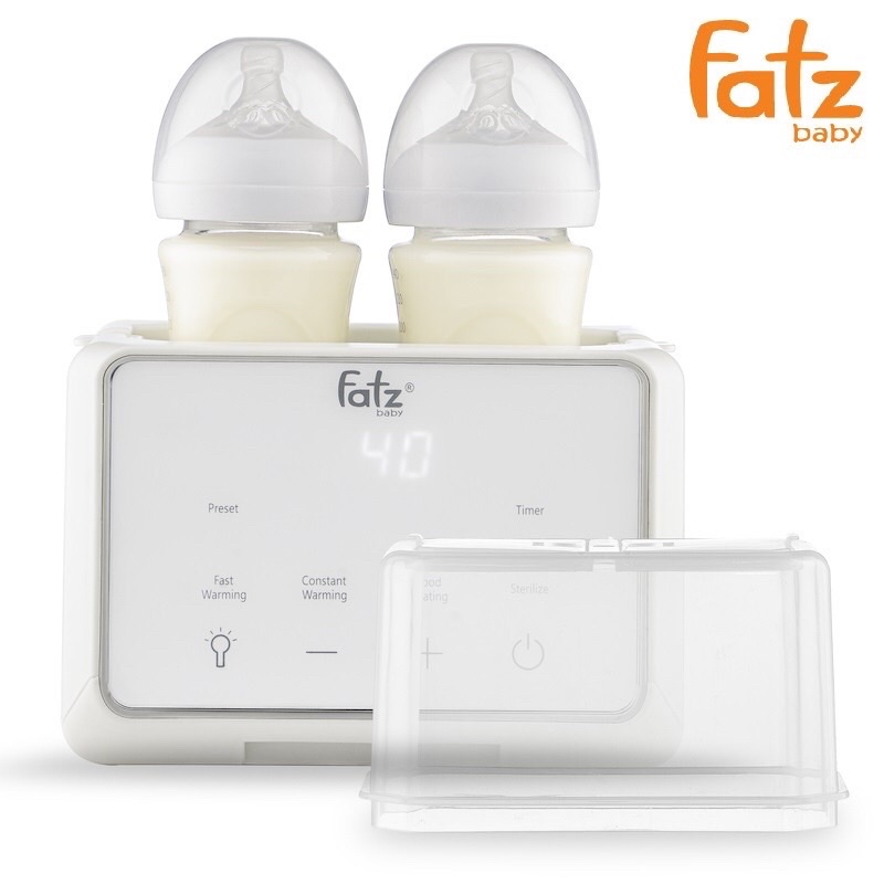 Máy hâm sữa tiệt trùng điện tử Duo 3 plus Fatzbaby FB3094TK