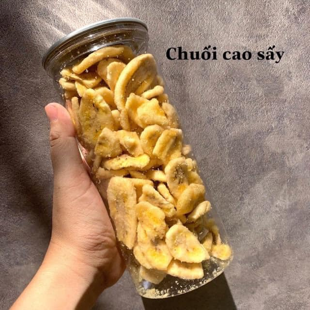 CHUỐI SỨ SẤY GIÒN