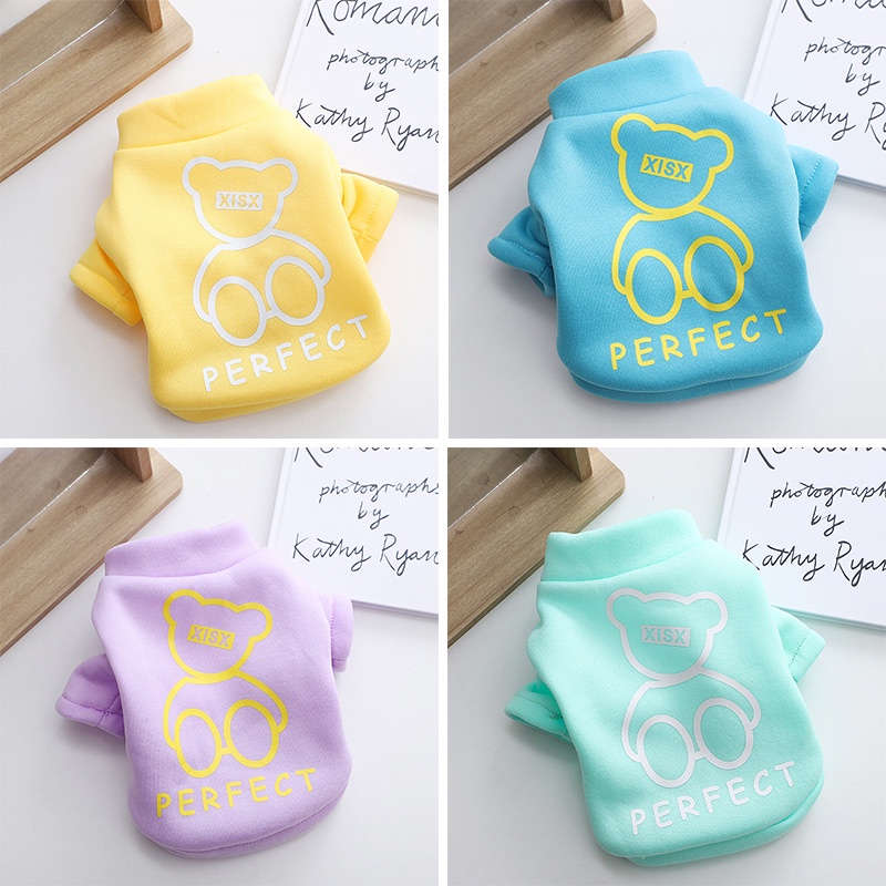 Áo Len Giữ Ấm Mùa Đông Phong Cách Đơn Giản Cho Chó Poodle