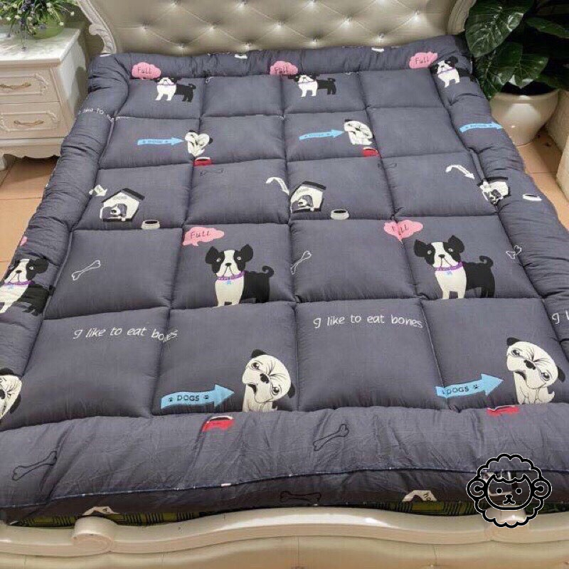 Nệm topper dày 8cm IGUN BEDDING êm ái mềm mịn thoáng khí