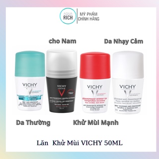 Lăn  Khử Mùi VICHY 50ML