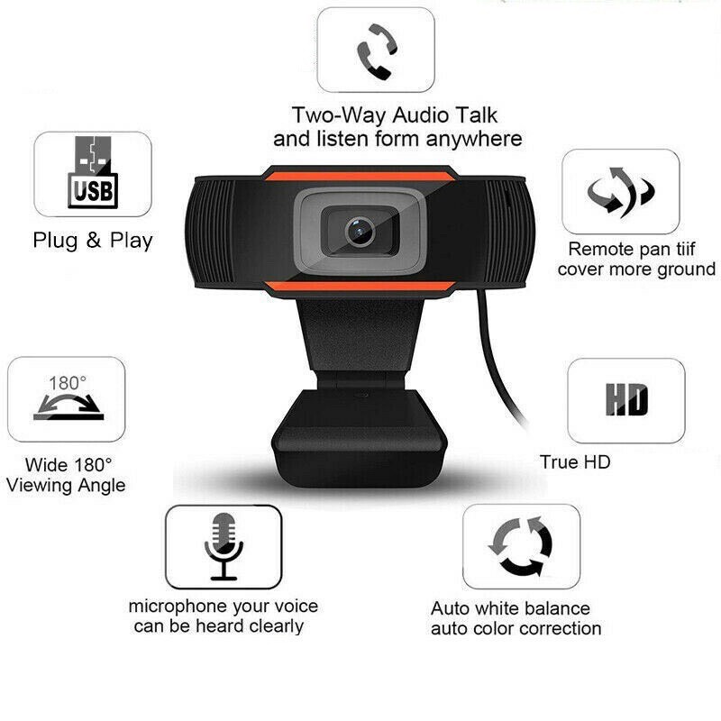 ❤FreeShip❤ Webcam 720P Siêu rõ nét  - Wedcam quay chữ rõ nét có Mic Học Online , Gọi Video KNUP KP-CW100 A870