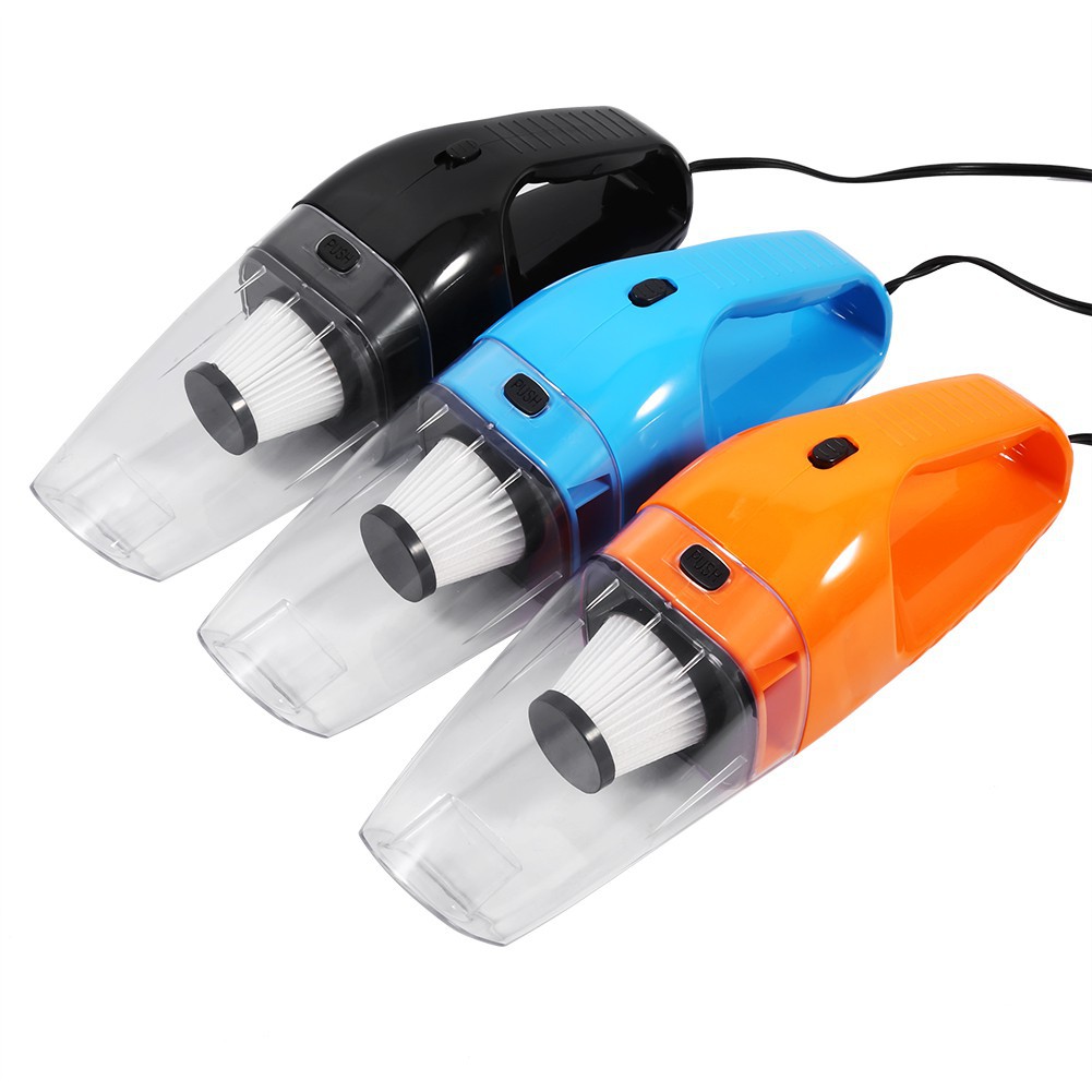 Máy hụt bụi khô và ướt 12V 120W nhỏ gọn với dây dài 5m