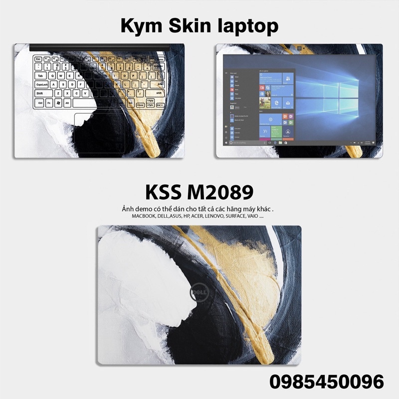 Skin Laptop Vân Đá - Dán Laptop Cắt Sẵn Theo Từng Kích Thước Máy