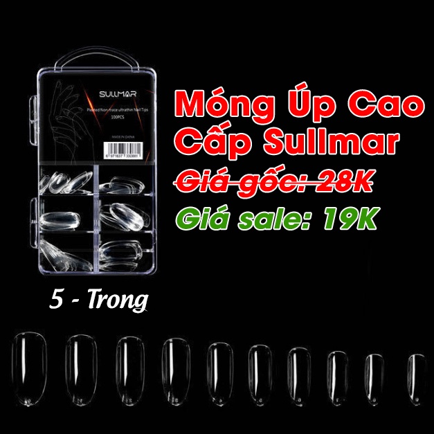 Hộp 100 móng úp cao cấp SULLMAR