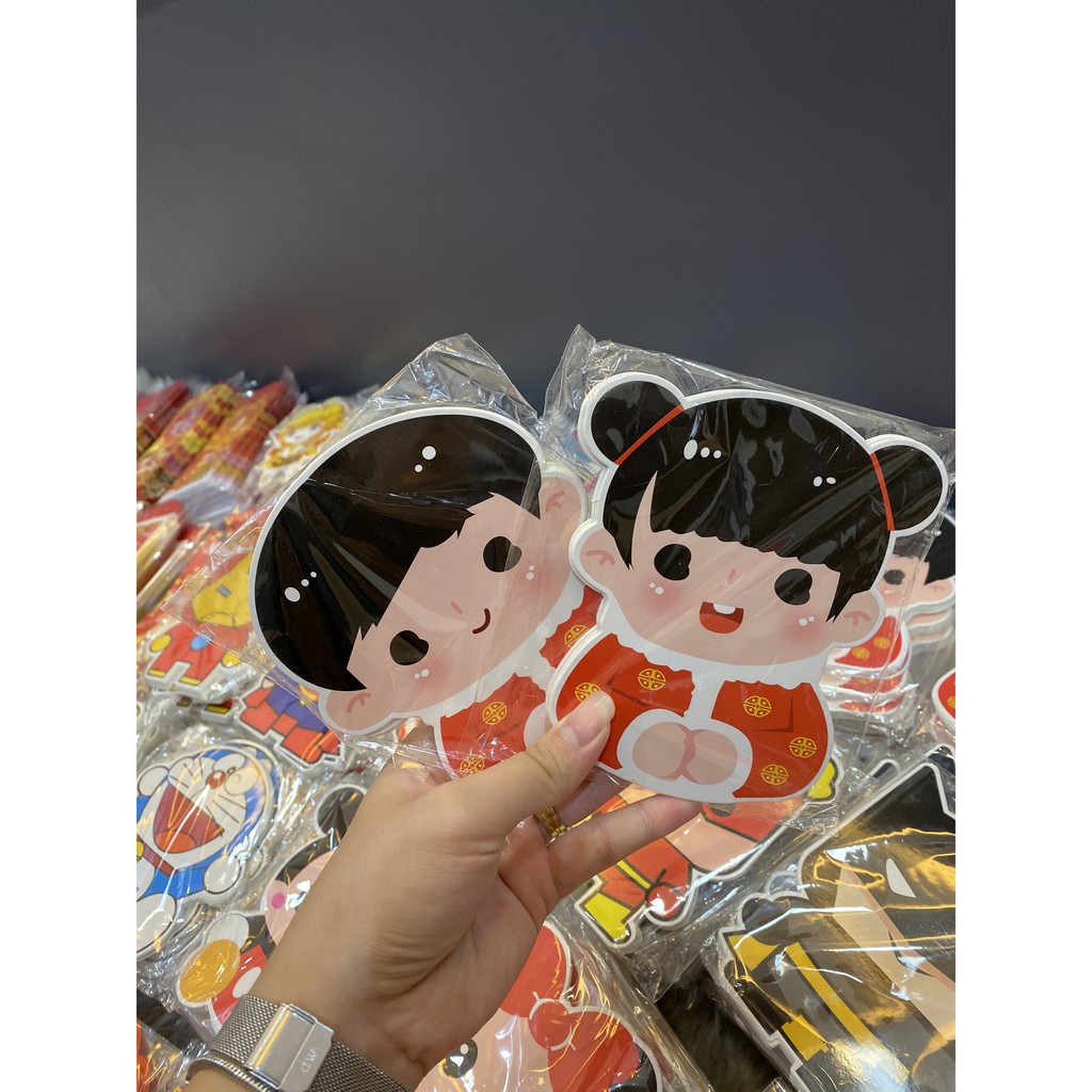 [Loại xịn] Phong Bao Lì Xì CHIBI - Siêu Nhân - Hoạt Hình - Ngộ Nghĩnh Đáng Yêu Siêu Cute Mới Nhất Tết 2021 - Combo 20
