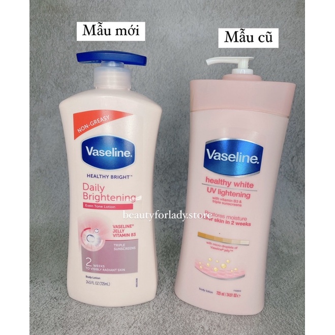 SỮA DƯỠNG THỂ VASELINE 725Ml