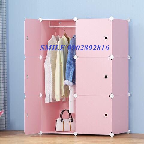(BẢO HÀNH 1 NĂM) TỦ NHỰA LẮP GHÉP 6Ô ĐA NĂNG NHIỀU KIỂU ( CHỌN HÌNH THEO PHÂN LOẠI)