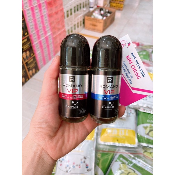 Lăn khử mùi ✅ Romano Vip Platium 50ml