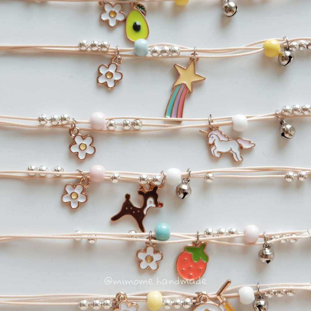 Vòng gốm hoạt hình dễ thương (3)