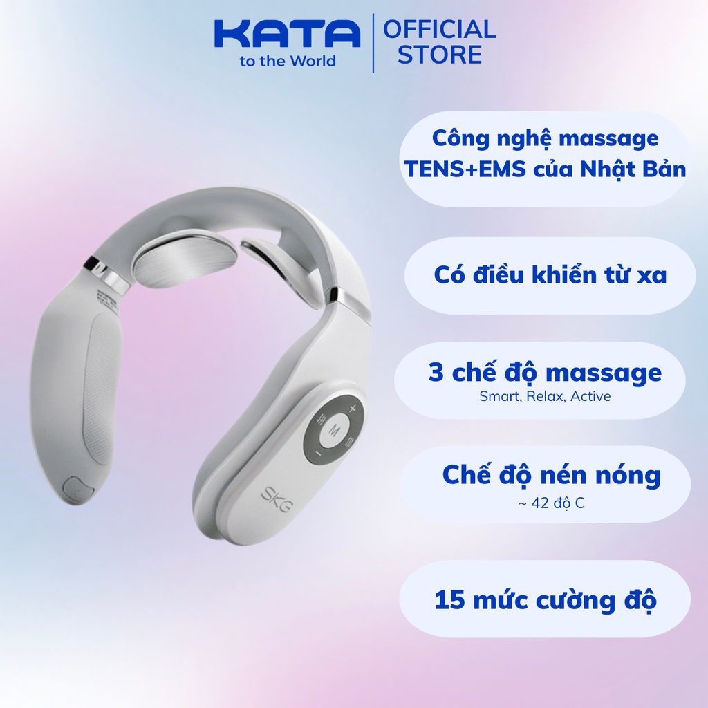 Máy massage cổ SKG 4098E công nghệ xung điện TENS