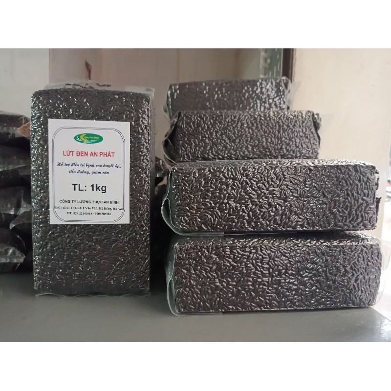 Gạo Lứt đen Sóc Trăng túi 1kg hút chân không | BigBuy360 - bigbuy360.vn