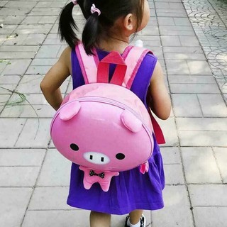 Balo cho bé mẫu giáo 2 3 4 5 tuổi ba lô quả trứng hình thú cún heo mèo gà thỏ ếch cáo hổ vỏ cứng - VUBABY