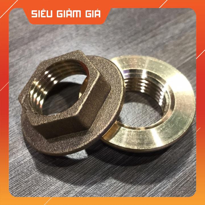 Tán đồng cố định vòi chén thau răng 21