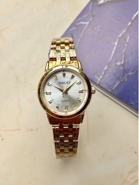 Đồng Hồ Nữ Halei Chống Nước Dây Vàng Sang Trọng | BigBuy360 - bigbuy360.vn