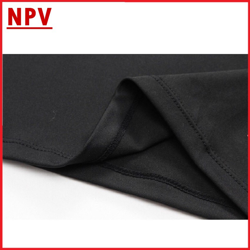 Áo thể thao dài tay nam NPV co giãn tốt, áo giữ nhiệt chất cotton mỏng mịn, dáng ôm body | BigBuy360 - bigbuy360.vn