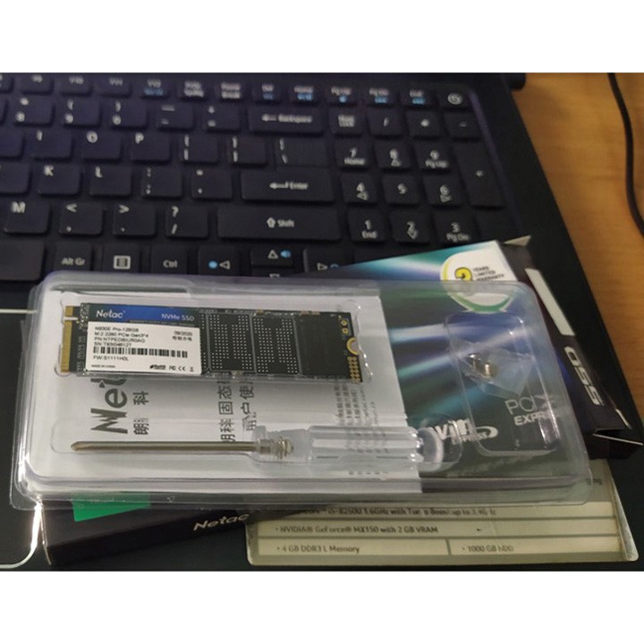 Ổ cứng SSD M.2 PCIe NVMe Netac N930E Pro 128GB, NV2000 256GB - bảo hành 3 năm - SD67 SD71 | BigBuy360 - bigbuy360.vn